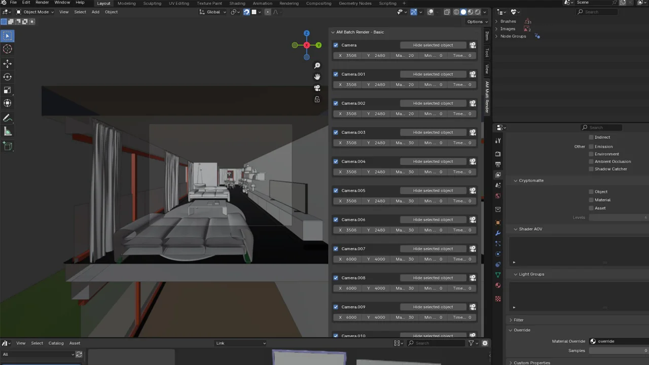 Multirender screenshot 2