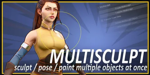 Multisculpt - Blender addons