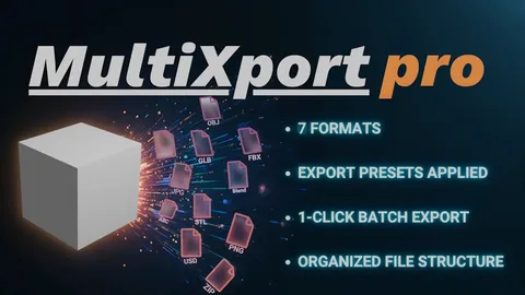MultiXport Pro - Blender addons