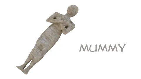 Mummy - Blender 3d models