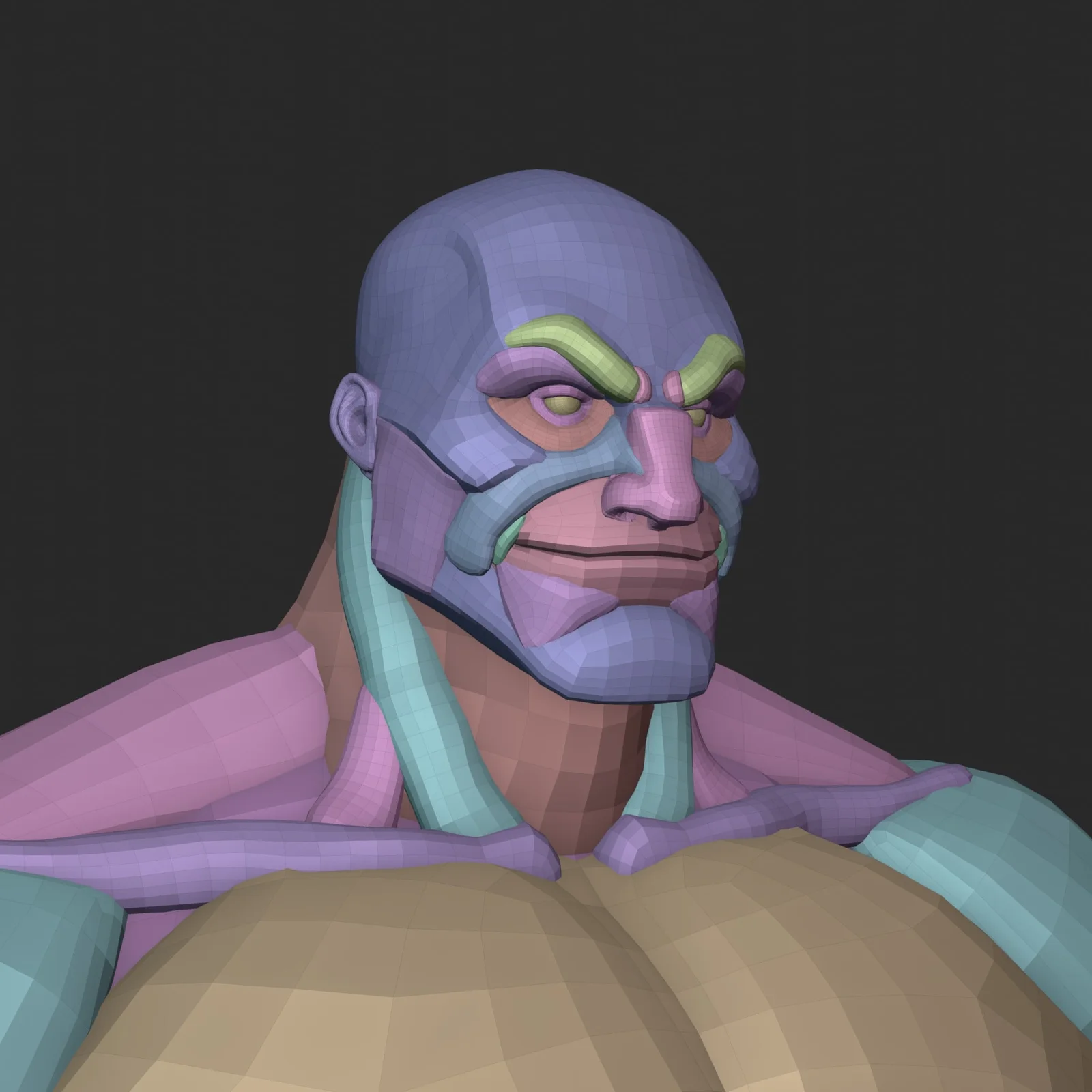 Muscular Guy Anatomy Blockout screenshot 8
