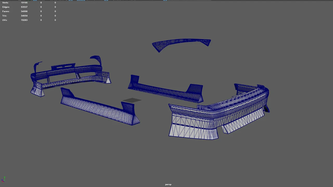 Mustang Foxbody Fatal-D V1 Bodykit screenshot 5