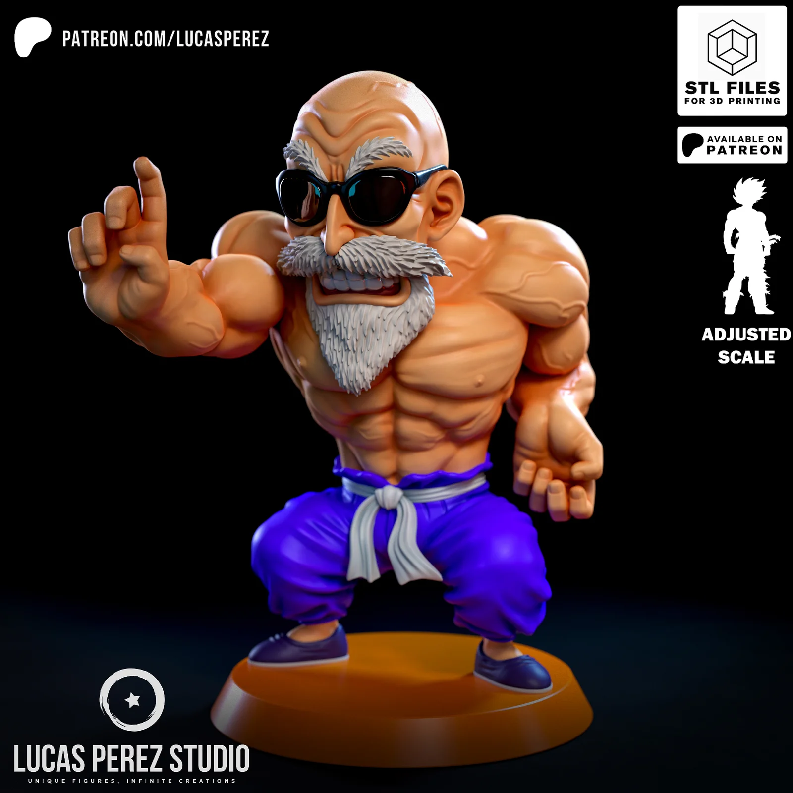 Muten Roshi Muscle Chibi screenshot 6