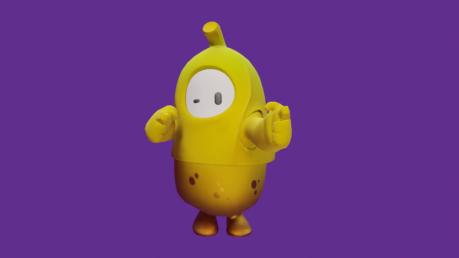 My Friend Pedro Fall Guys Model screenshot 2