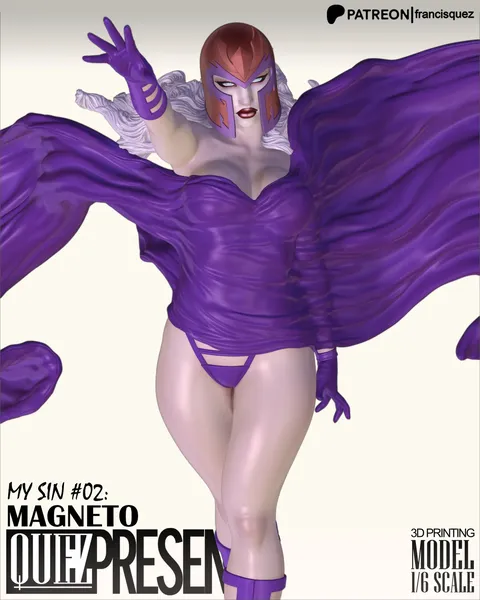 MySIN-02 Magneto Special Version - Blender 3d models