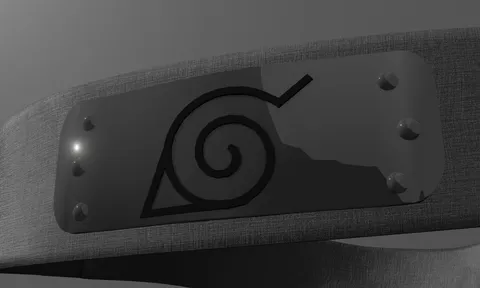 Naruto Headband - Blender 3d models
