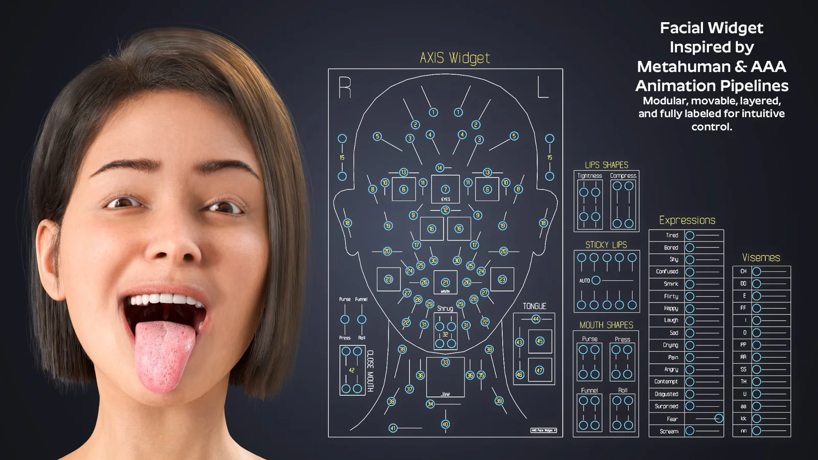 Natalia Realistic Character screenshot 5