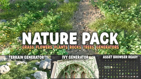Nature Asset Pack - Blender 3d models