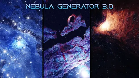 Nebula Generator - Blender shaders