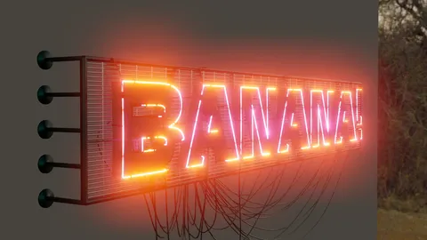 Neon Sign Generator - Blender geometry nodes
