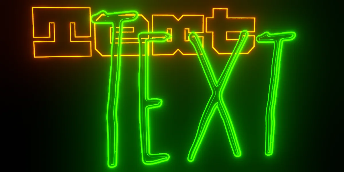 Neon Text screenshot 7