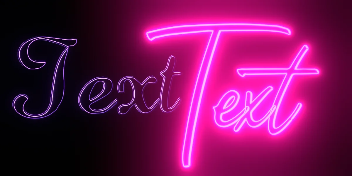Neon Text screenshot 8