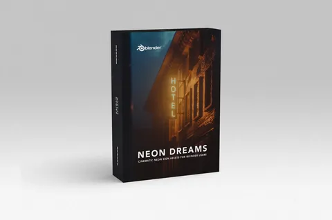 NeonDreams - Blender 3d models