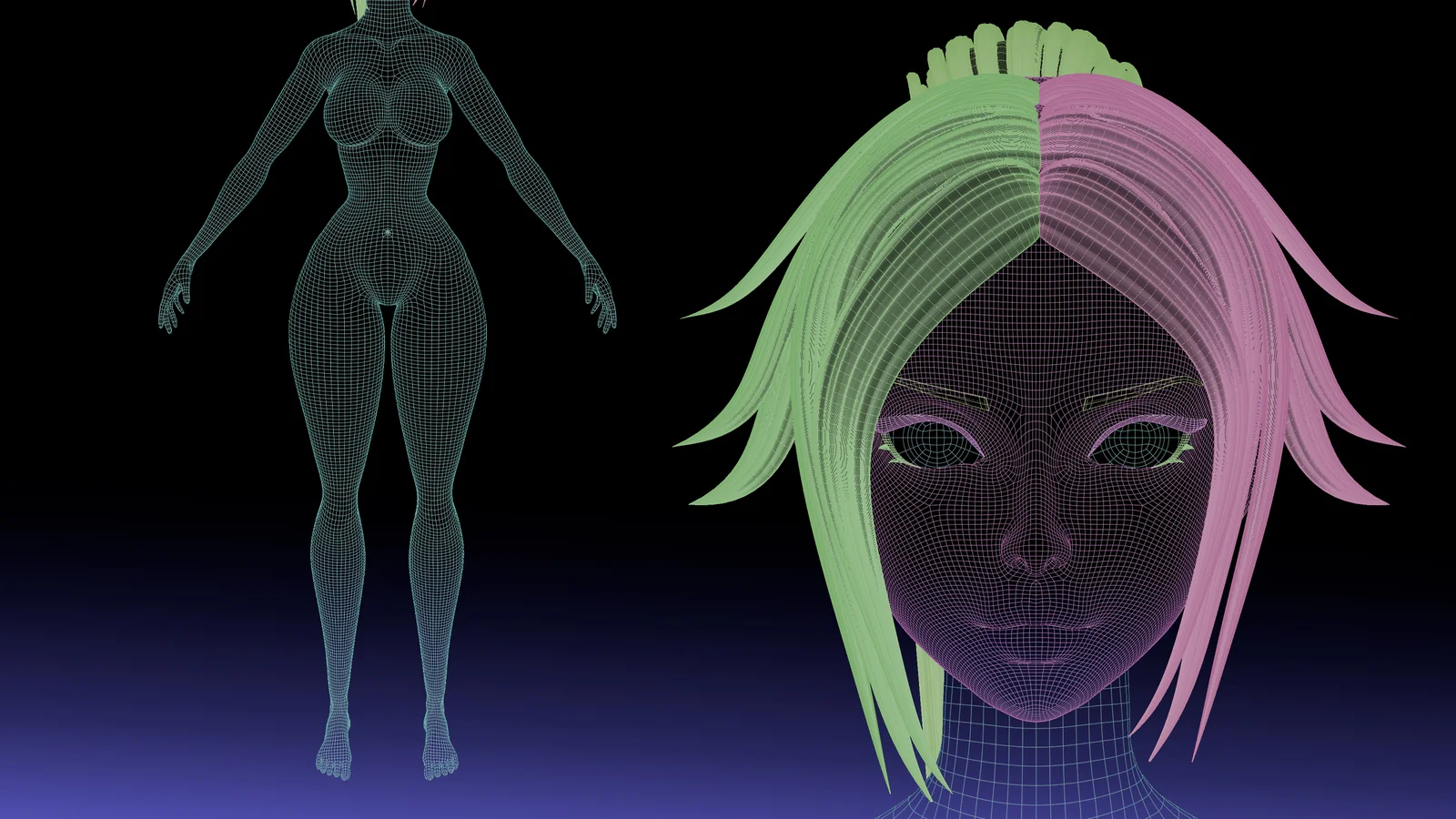 Yoruichi Model screenshot 3