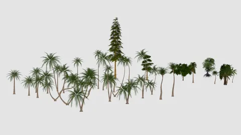 Next Spring Tree Collection - Blender 3d models