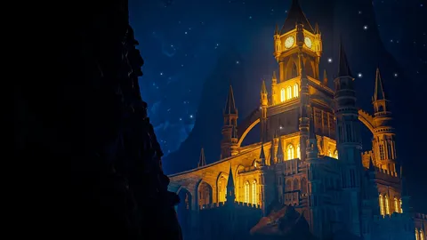 Nightfall Castle - Blender scenes