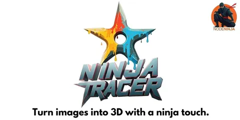 NinjaTracer - Blender geometry nodes