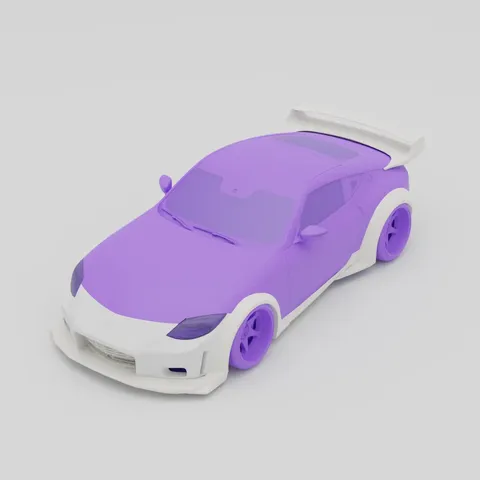 Nissan 400Z Veilside Kit - Blender 3d models