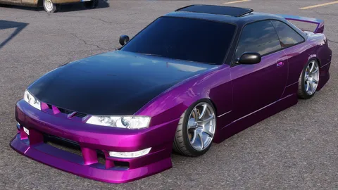 Nissan S14 Behrman Type A - Blender 3d models