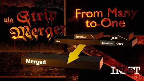 NLA Strip Merger - Blender addons