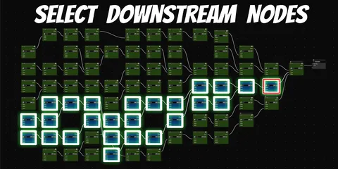 Node Downstreamer - Blender addons