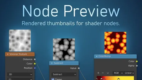 Node Preview - Blender addons