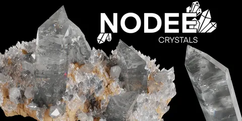 Nodee: Crystals - Blender geometry nodes