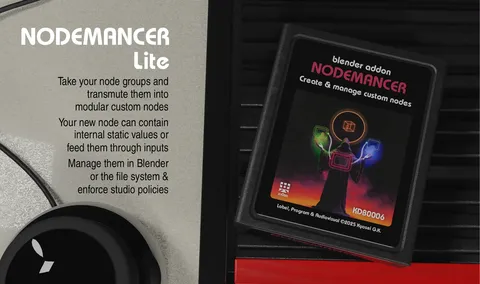 Nodemancer Lite - Blender addons
