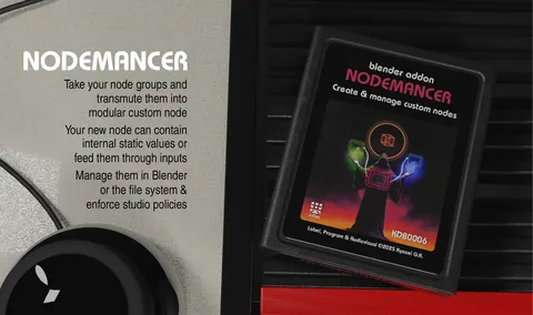 Nodemancer Pro - Blender addons
