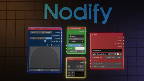 Nodify - Blender addons