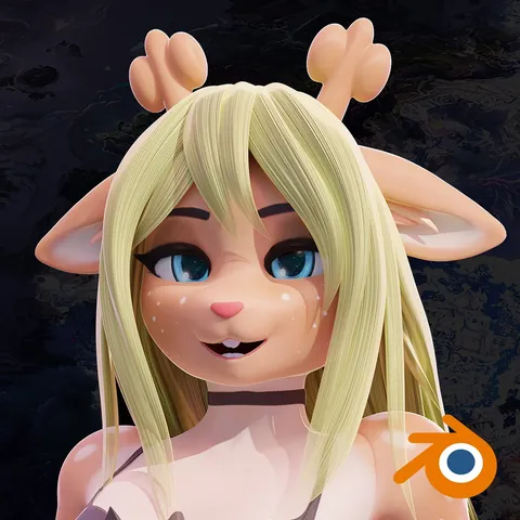 Noelle Holiday - Blender 3d models