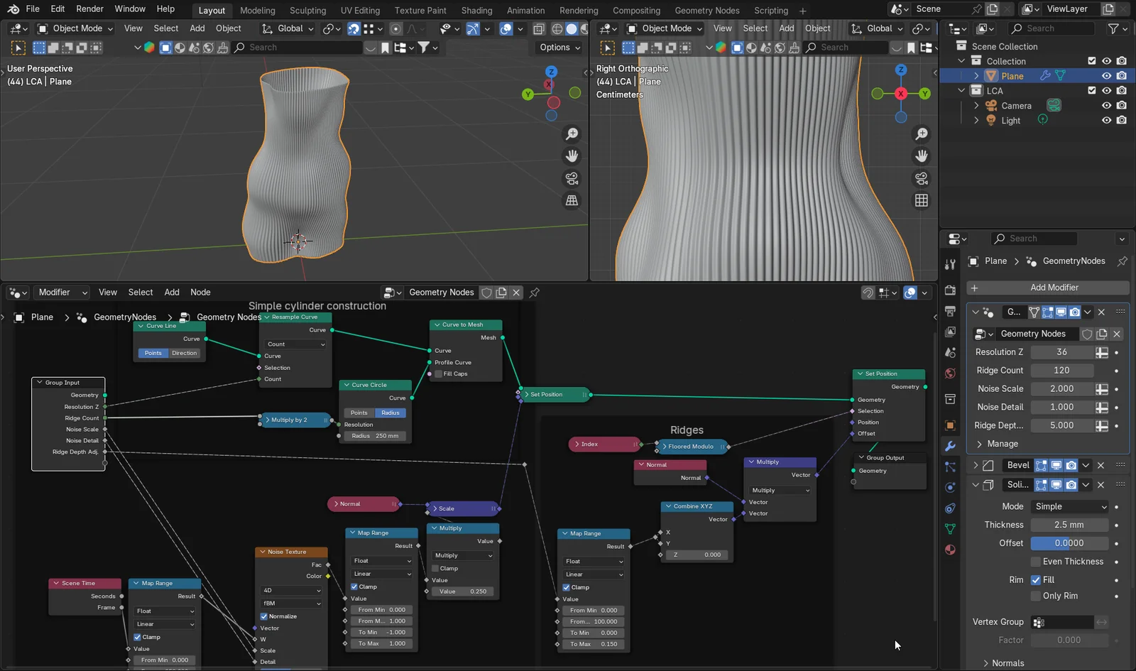 Noisy Cylinder screenshot 2
