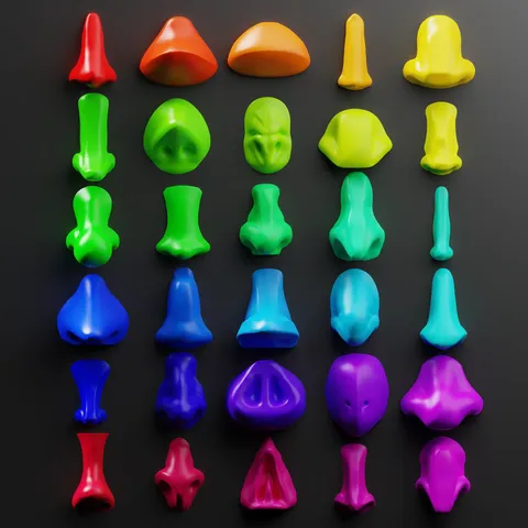 Nose Machine - Blender 3d models