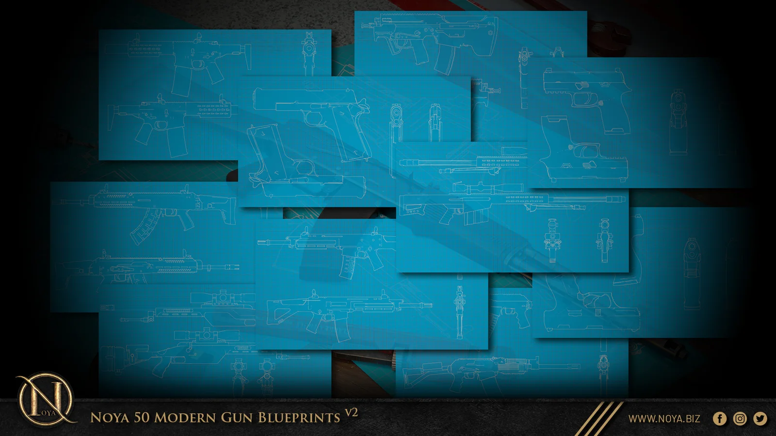 Modern Gun Blueprints screenshot 3