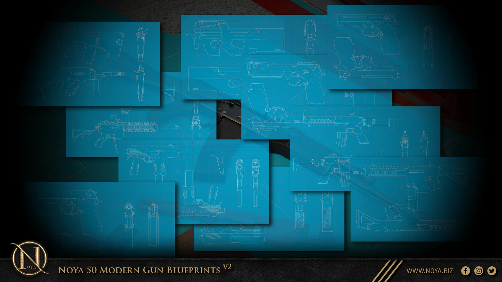 Modern Gun Blueprints screenshot 4