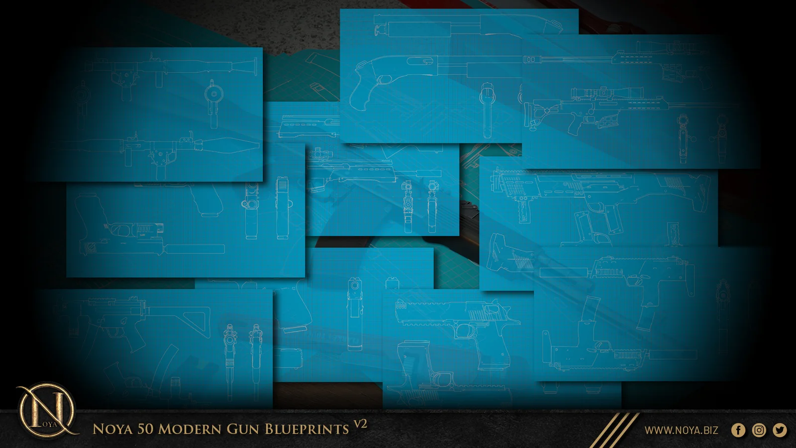 Modern Gun Blueprints screenshot 5