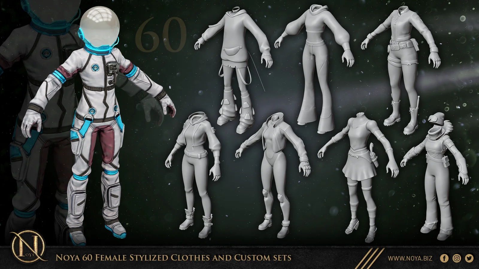 Noya Female Stylized Clothes screenshot 8