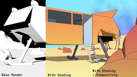 NPR Starter Kit - Blender shaders