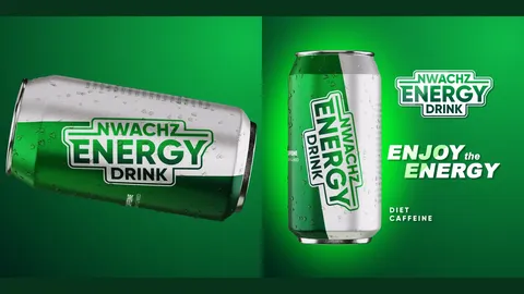 Nwachz Energy Drink - Blender scenes