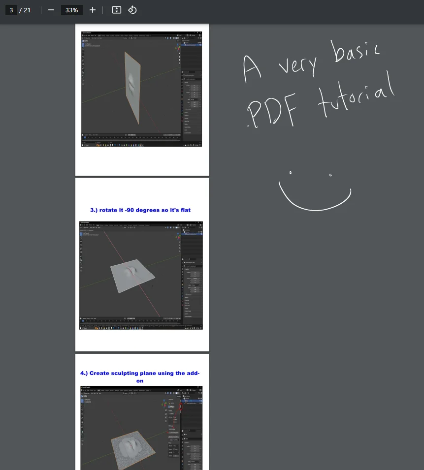 OBJs or VDMs to Blender Brushes screenshot 2