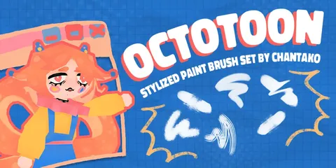 OctoToon - Blender sculpting brushes