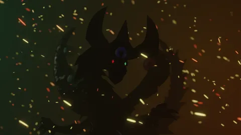 Odd-Eyes Darkness Dragon - Blender 3d models