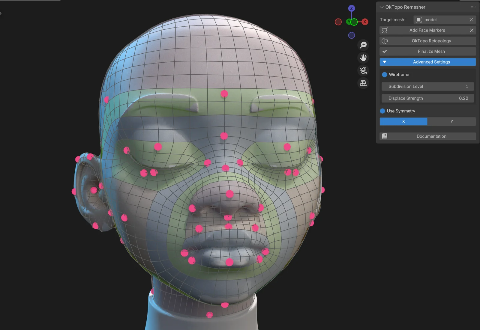 OkTopo Remesher screenshot 4