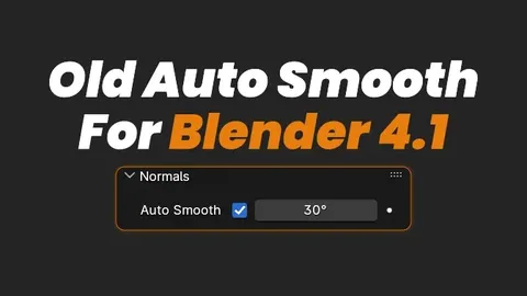 Old Auto Smooth - Blender addons