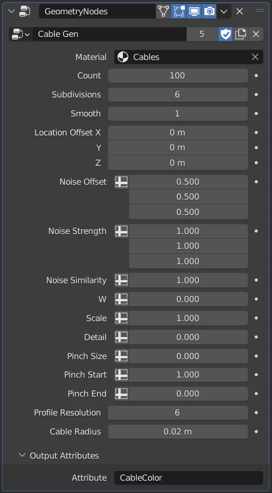 Old Cable Generator screenshot 2