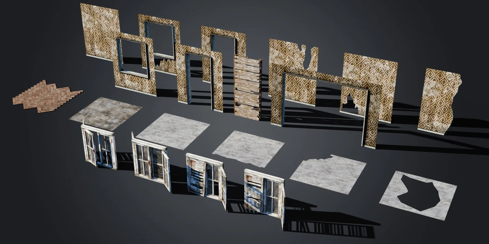 Old Furniture Asset Pack screenshot 2