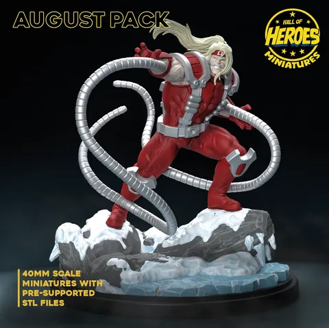 Omega Red Miniature - Blender 3d models