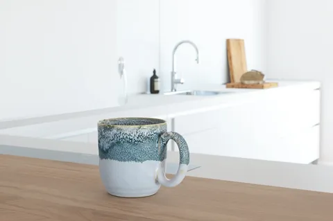 Onomao Teal Dipped Cup - Blender 3d models