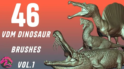 Opal's Essentials: VDMs Vol 1 - Blender sculpting brushes