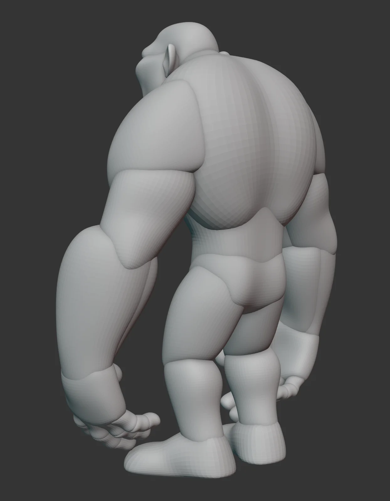 Orc Character Blockout screenshot 3